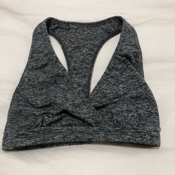 Celestial Bodiez heather grey V cut bra - Picture 3 of 4